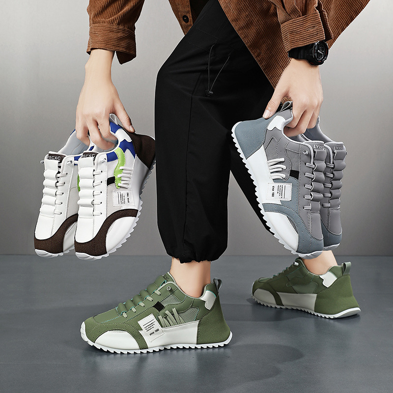 Herren Sport-Freizeitschuhe Neue Herbstmodelle Atmungsaktiv Großgrößen Modisch Bequem mit Wrap-Sohle