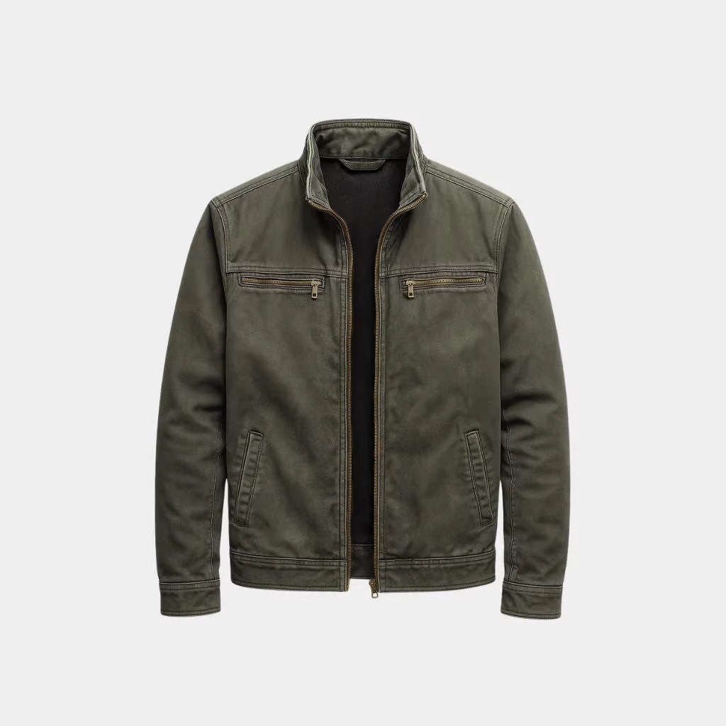 🔥50% Rabatt🔥 Herrwert | Herren Field Jacket im Vintage-Militärstil