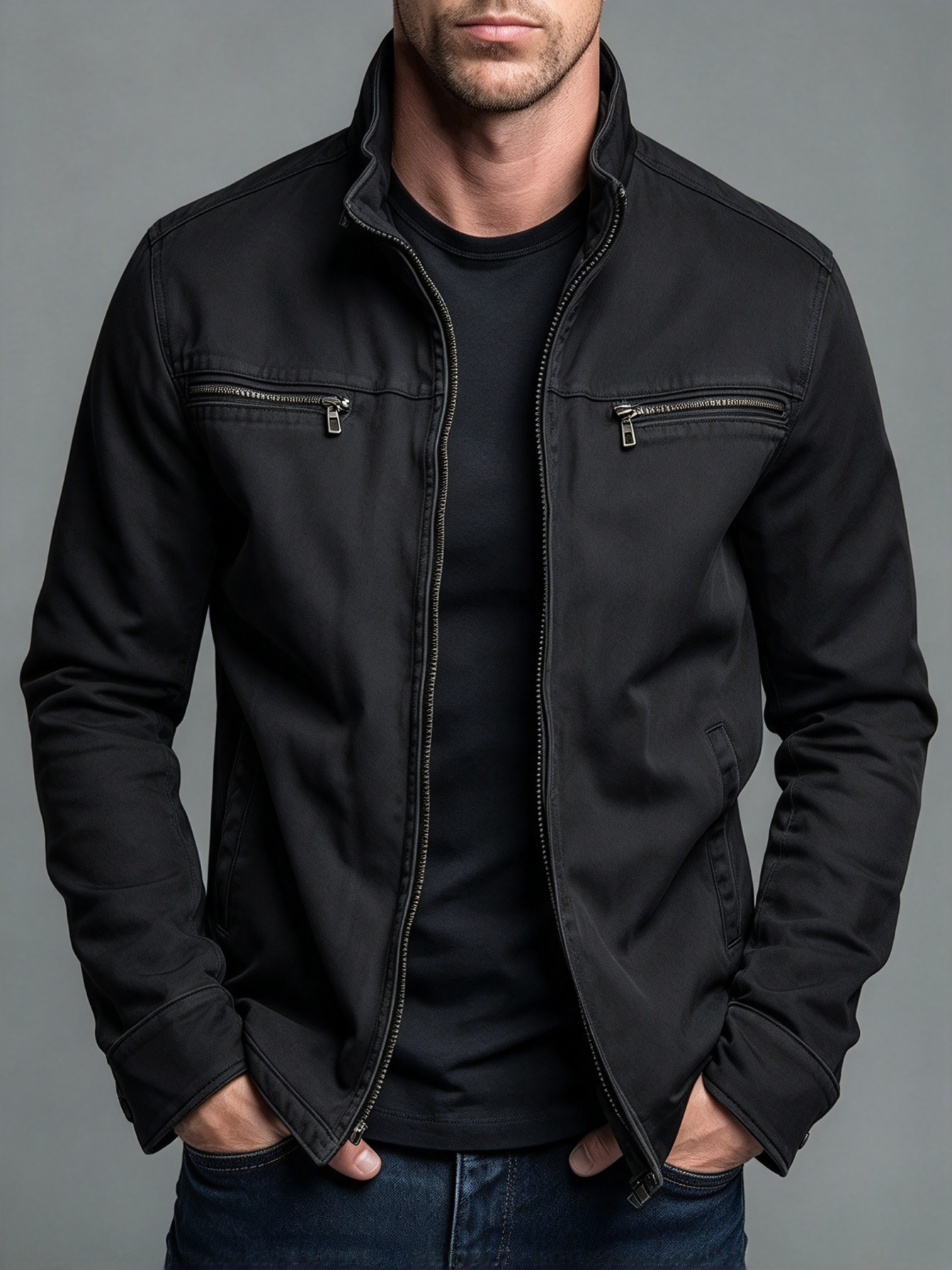 🔥50% Rabatt🔥 Herrwert | Herren Field Jacket im Vintage-Militärstil