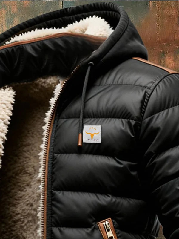 Herrwert | Premium Sherpa-Winterjacke