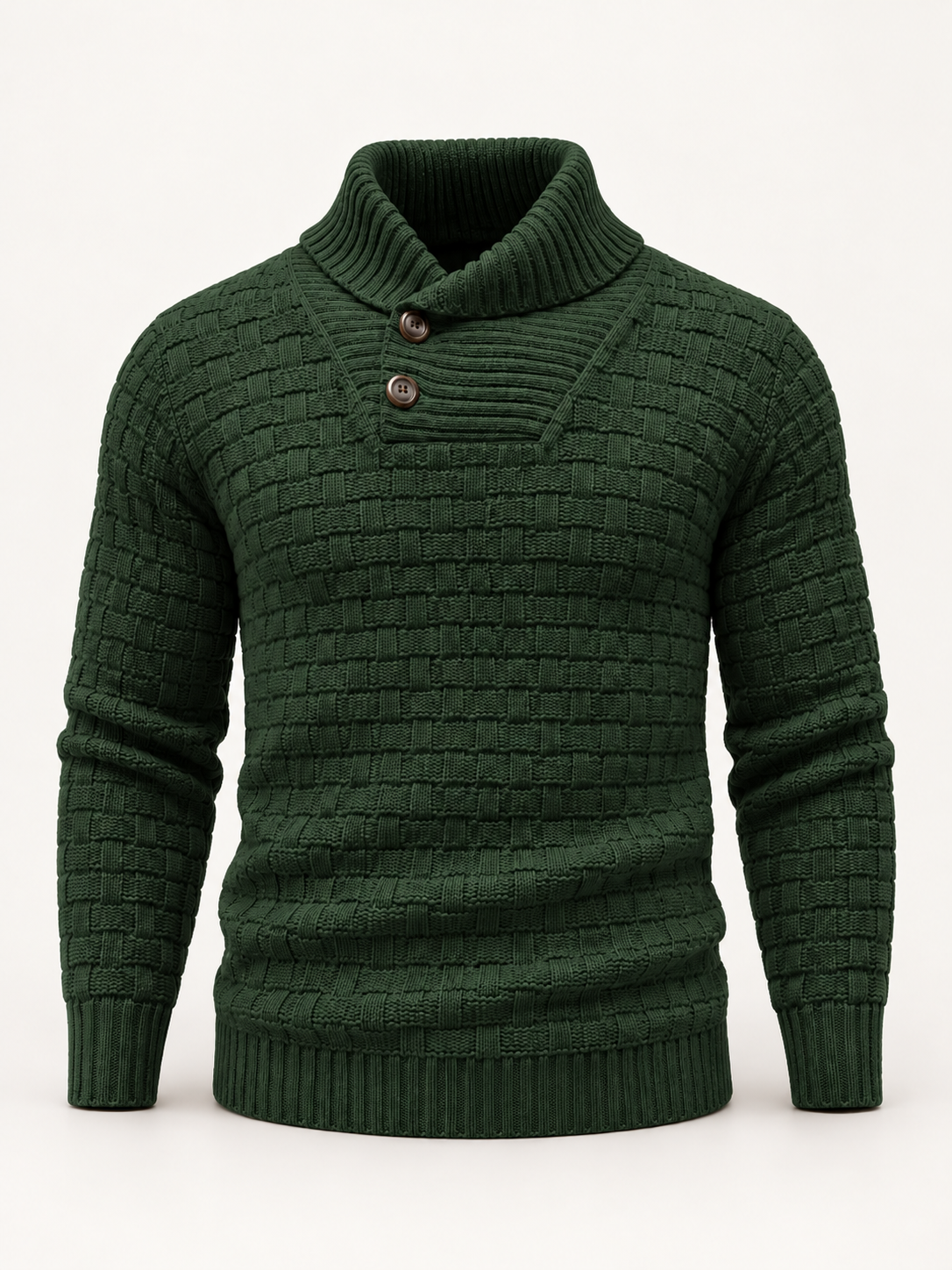 Herrwert | Herren Grobstrickpullover im klassischen Stil für Herbst und Winter