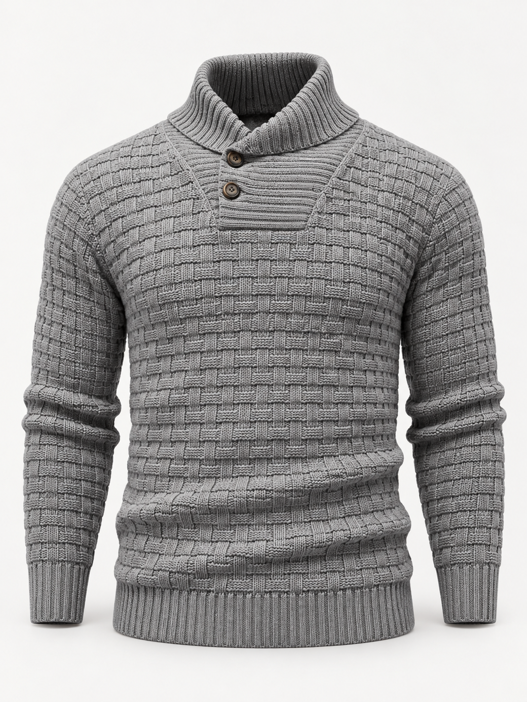 Herrwert | Herren Grobstrickpullover im klassischen Stil für Herbst und Winter