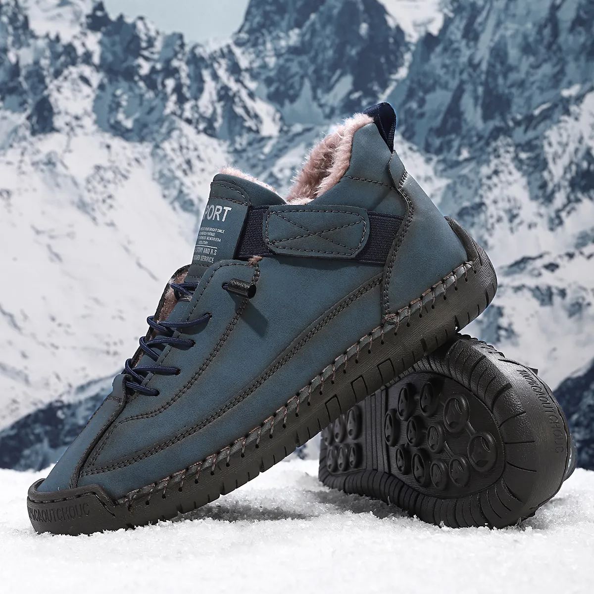 ✨BESTSELLER 2026✨ Unisex Komfortable Orthopädische Schuhe – Wasserdichte, Warm Gefütterte Schneestiefel