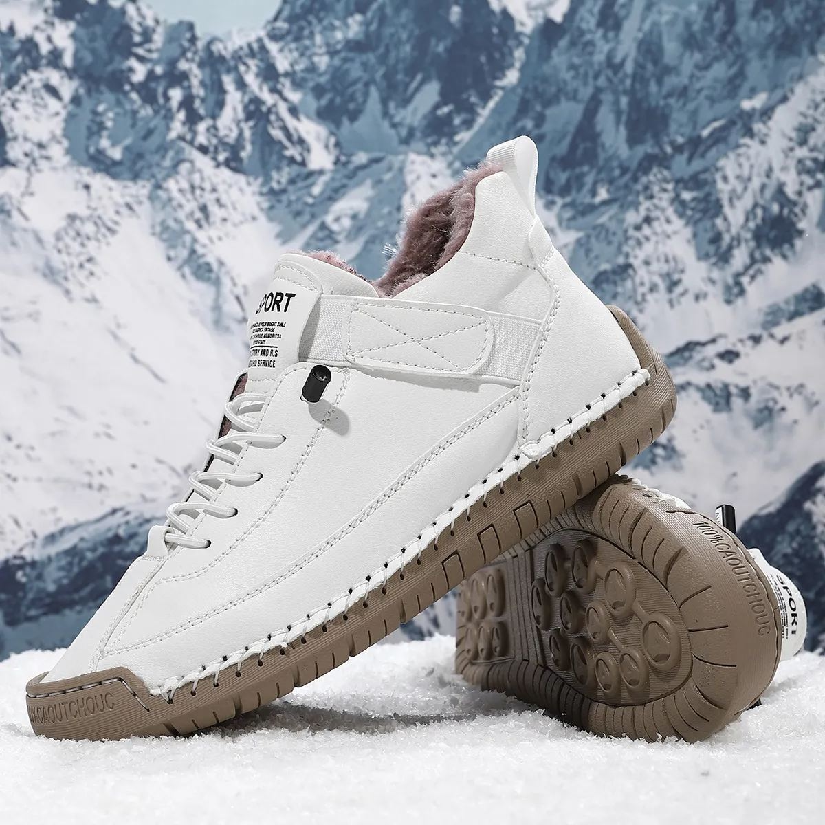 ✨BESTSELLER 2026✨ Unisex Komfortable Orthopädische Schuhe – Wasserdichte, Warm Gefütterte Schneestiefel