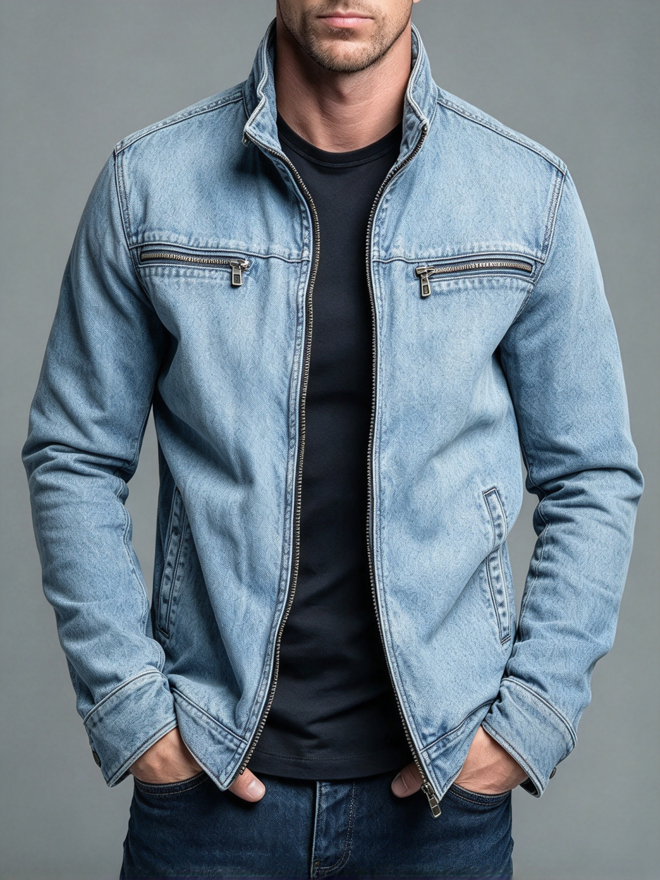 🔥50% Rabatt🔥 Herrwert | Herren Field Jacket im Vintage-Militärstil
