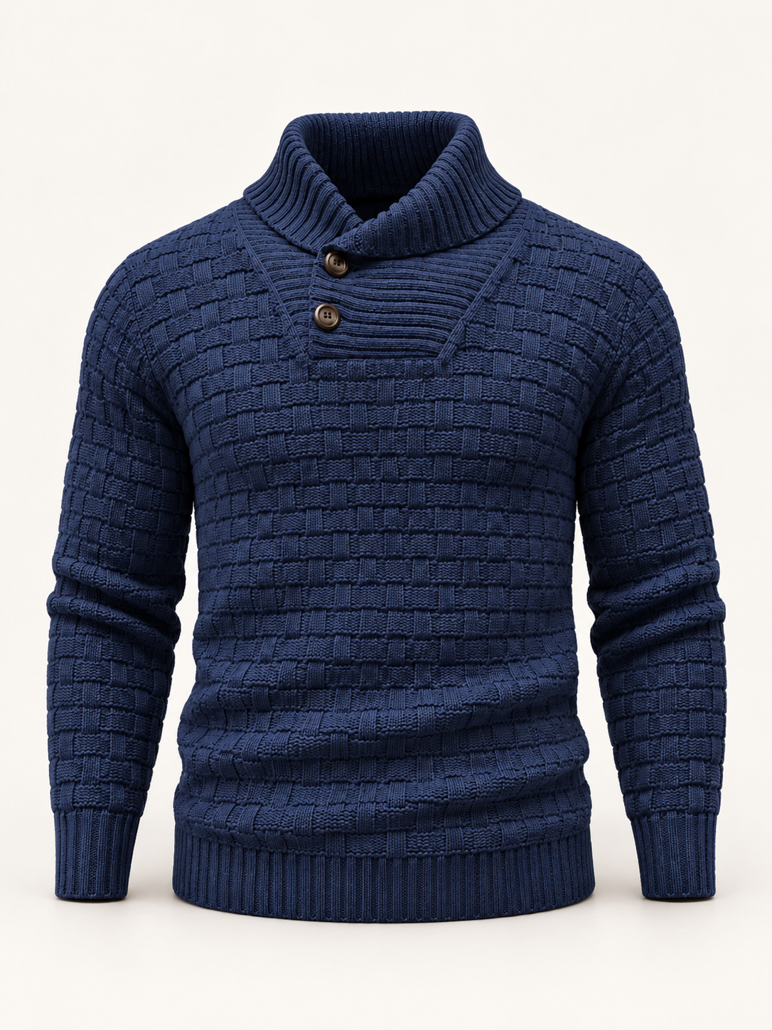 Herrwert | Herren Grobstrickpullover im klassischen Stil für Herbst und Winter