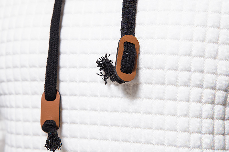 Herrwert | Herren Kapuzenpullover mit strukturierter Waffeloptik und Kängurutasche