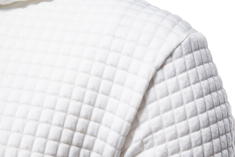 Herrwert | Herren Kapuzenpullover mit strukturierter Waffeloptik und Kängurutasche