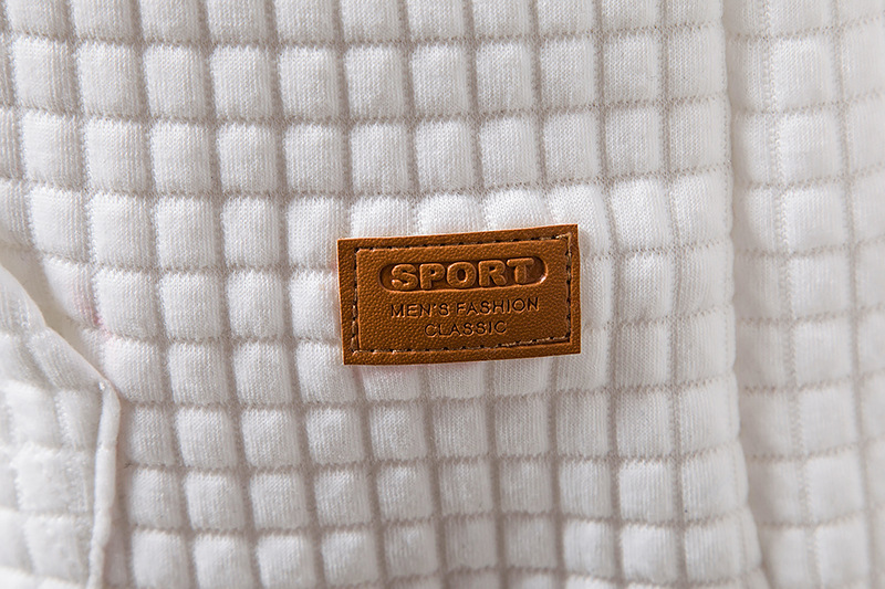 Herrwert | Herren Kapuzenpullover mit strukturierter Waffeloptik und Kängurutasche