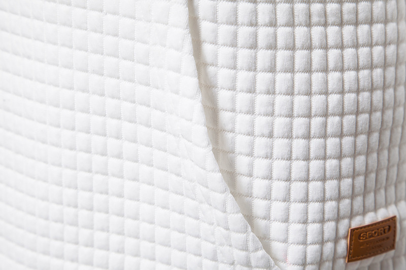 Herrwert | Herren Kapuzenpullover mit strukturierter Waffeloptik und Kängurutasche