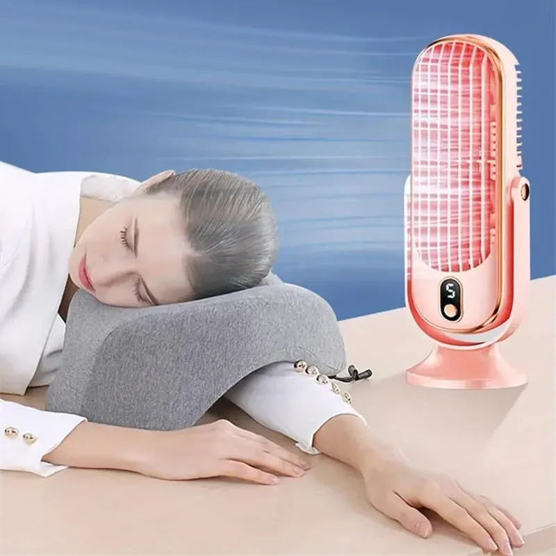 Prenosná stolová klimatizácia s ventilátorom a 5 rýchlosťami prúdenia vzduchu