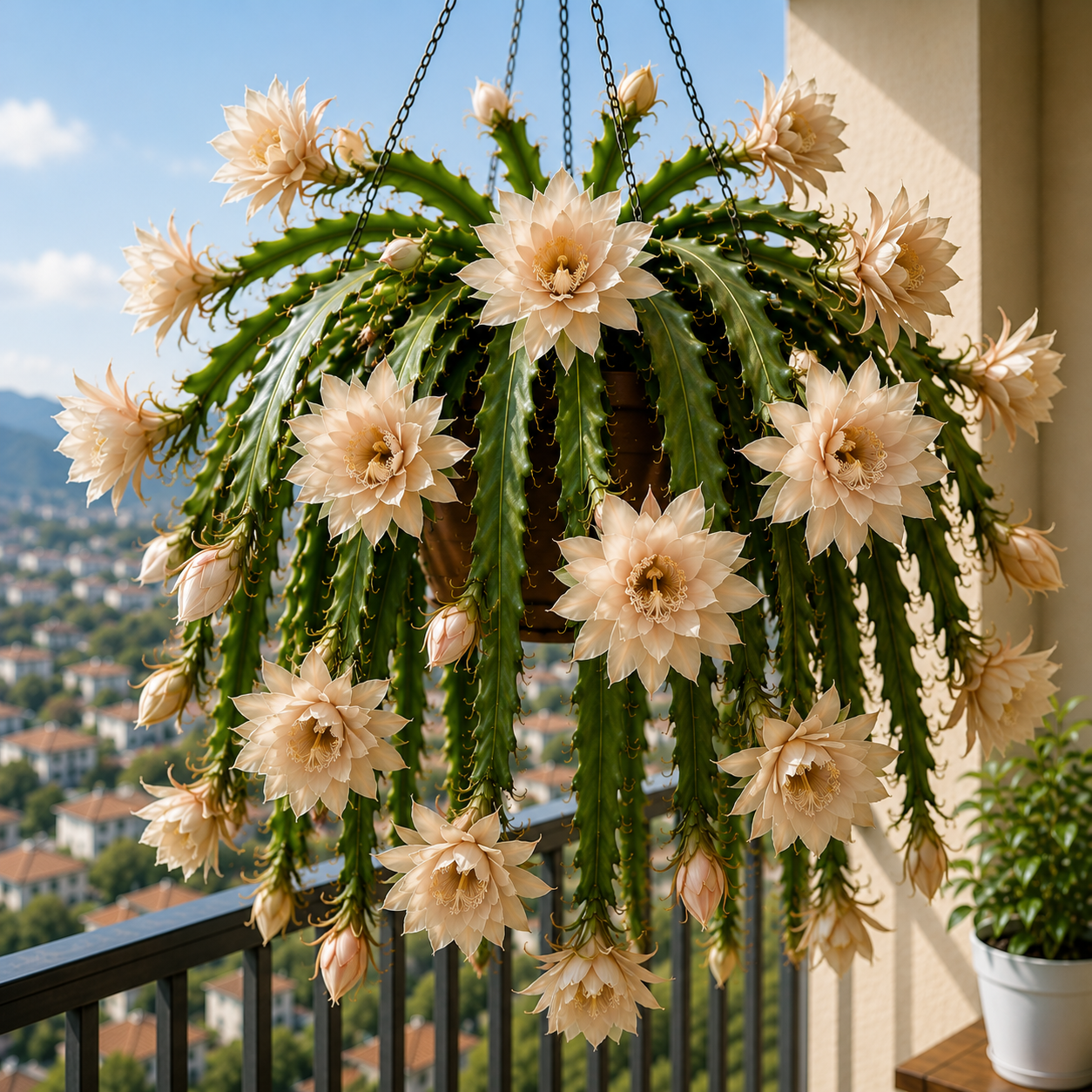 💫 Vzácny kaktus orchidey Epiphyllum 🌸 Vzácny kvet, ktorý každý obdivuje