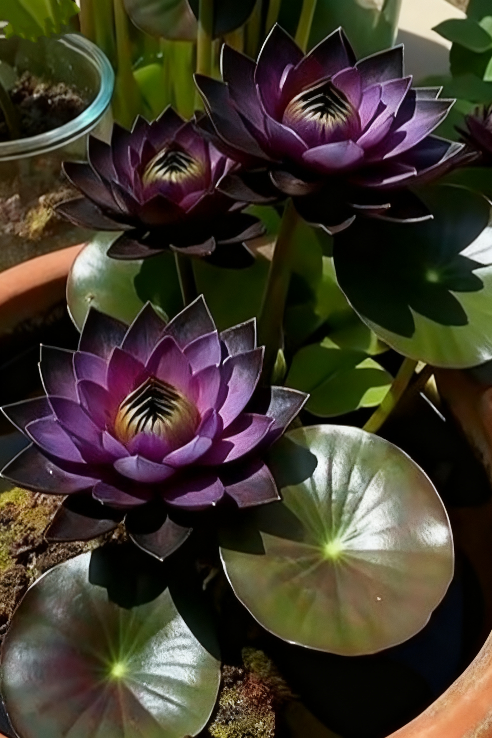 🌌💜 Shadow Essence Lotus – рядка красота за вашата градина🌸