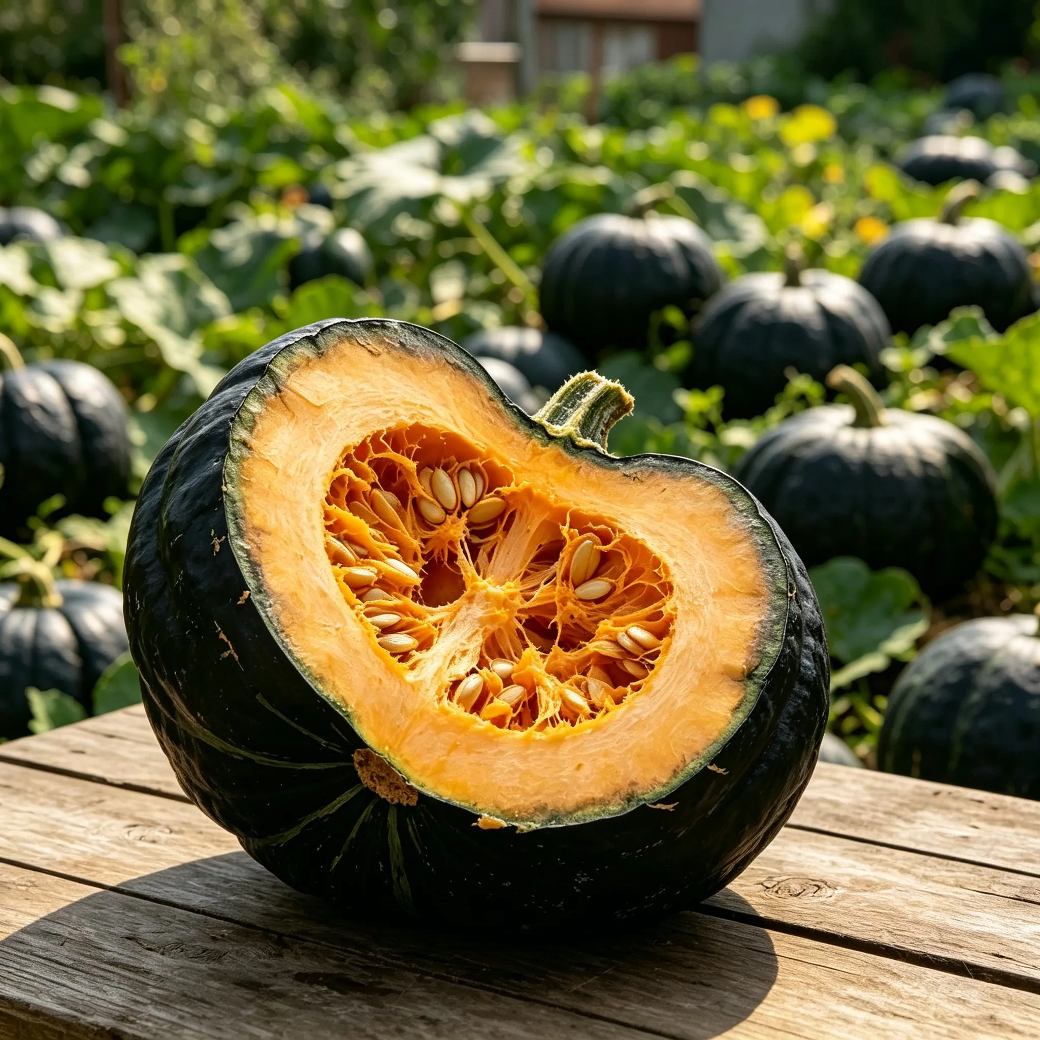 🎃🖤 Obrovské čierne tekvicové semená 💥 Vypestujte si temnú a dramatickú hviezdu halloweenskej záhrady