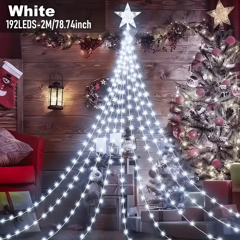 🎁Predčasný sviatočný výpredaj 50% ZĽAVA🎄Vianočné osvetlenie Starlight Cascade