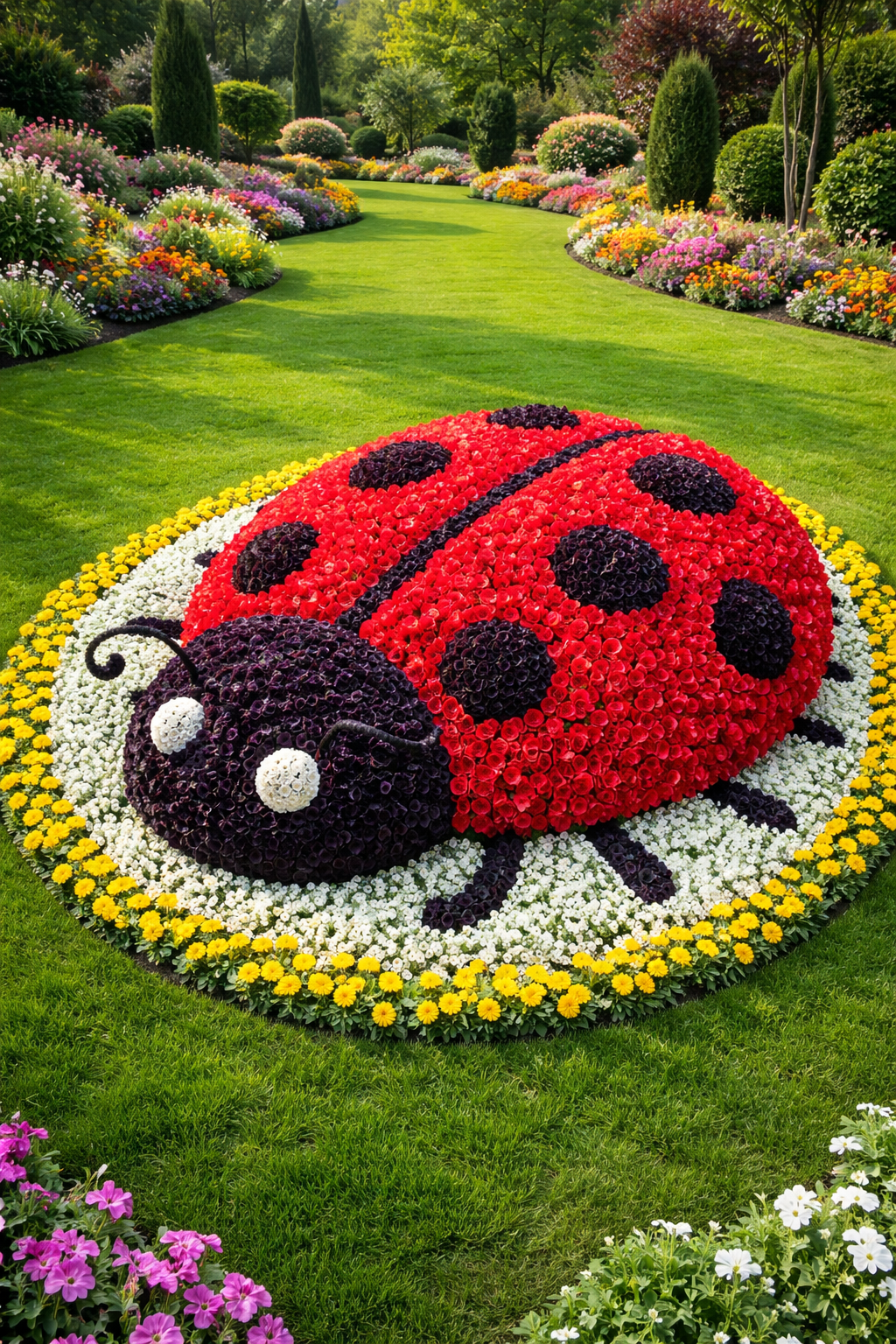 🐞Kvetinové záhony s lienkami – vnesieme život a farbu do vašej záhrady