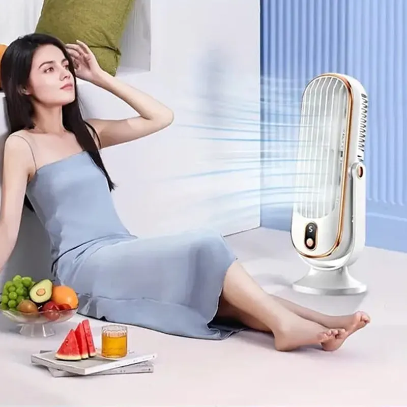 Prenosná stolová klimatizácia s ventilátorom a 5 rýchlosťami prúdenia vzduchu