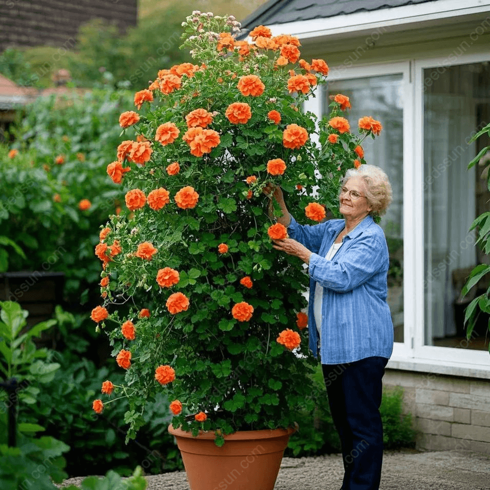 🌱 Könnyen termeszthető 🌸 Óriás kúszó muskátli magok