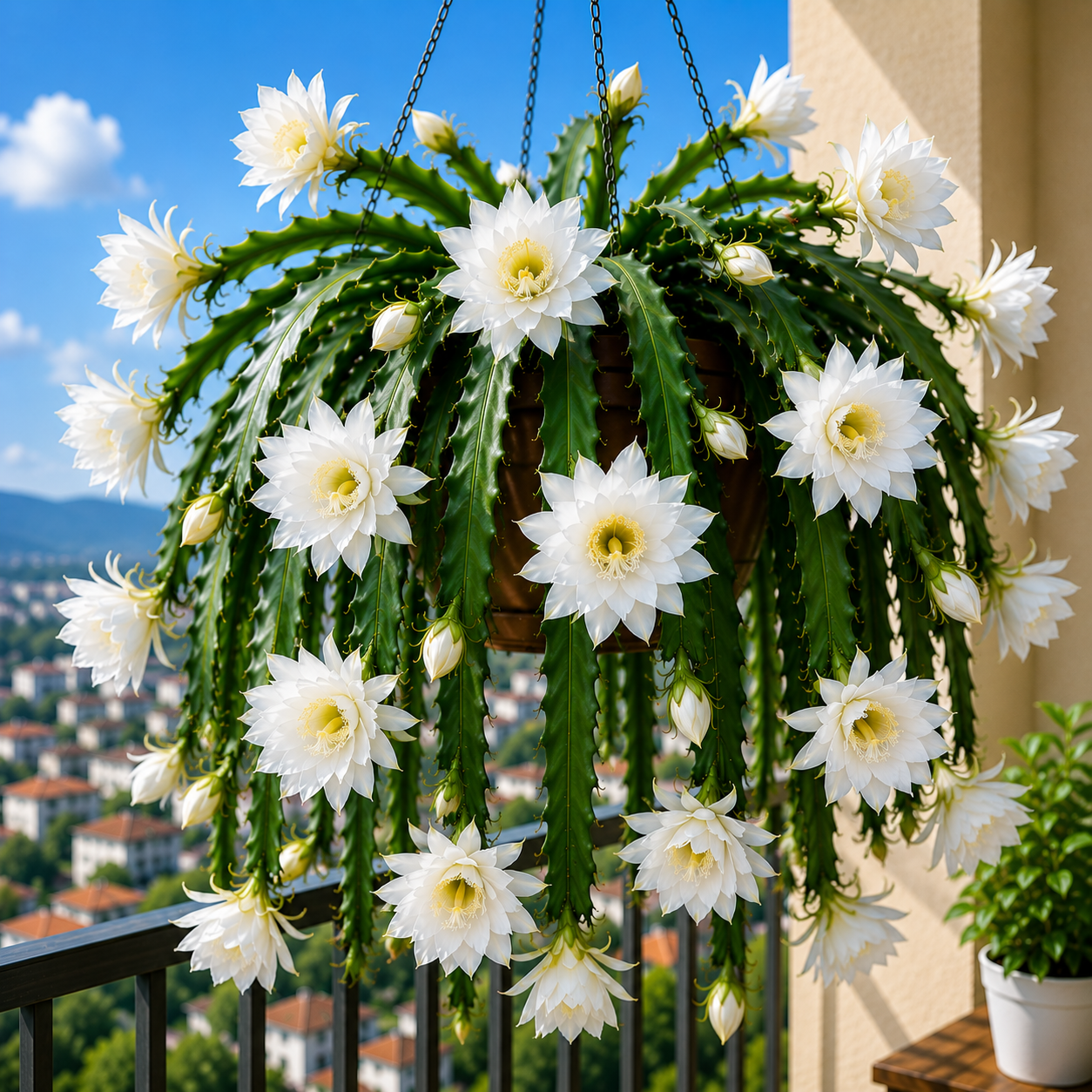 💫 Vzácny kaktus orchidey Epiphyllum 🌸 Vzácny kvet, ktorý každý obdivuje