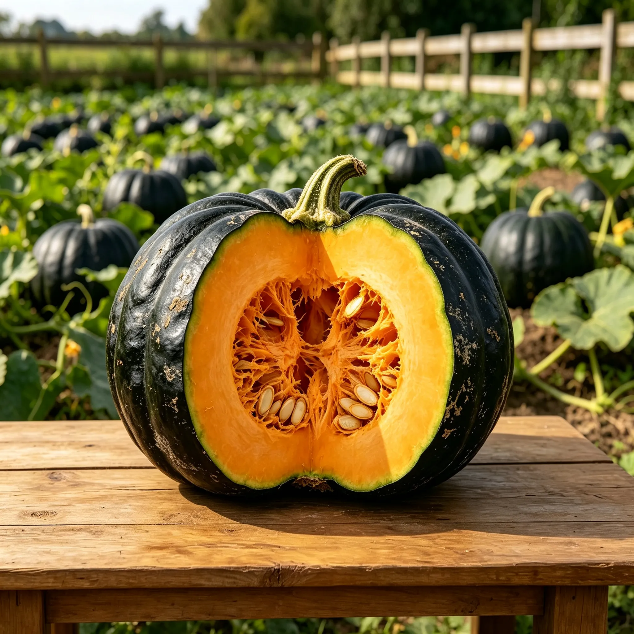 🎃🖤 Obrovské čierne tekvicové semená 💥 Vypestujte si temnú a dramatickú hviezdu halloweenskej záhrady