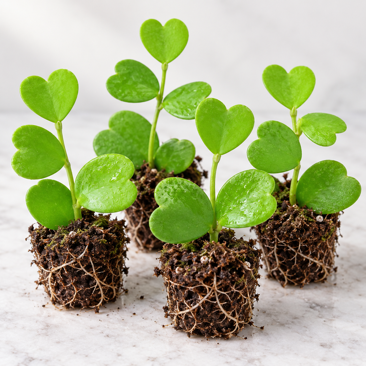 🌿 Semienka Heartleaf – ľahko pestovateľná zeleň v tvare srdca