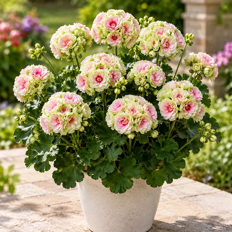 🌸 Vzácne rastliny dvojitého muškátu – nekonečné množstvo kvetov a úžasné kvety podobné ružiam ✨
