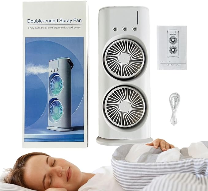 Dvojitý rozprašovací ventilátor