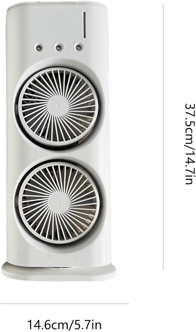 Dvojitý rozprašovací ventilátor