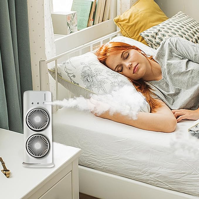 Dvojitý rozprašovací ventilátor