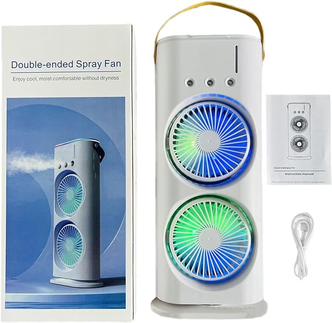 Dvojitý rozprašovací ventilátor