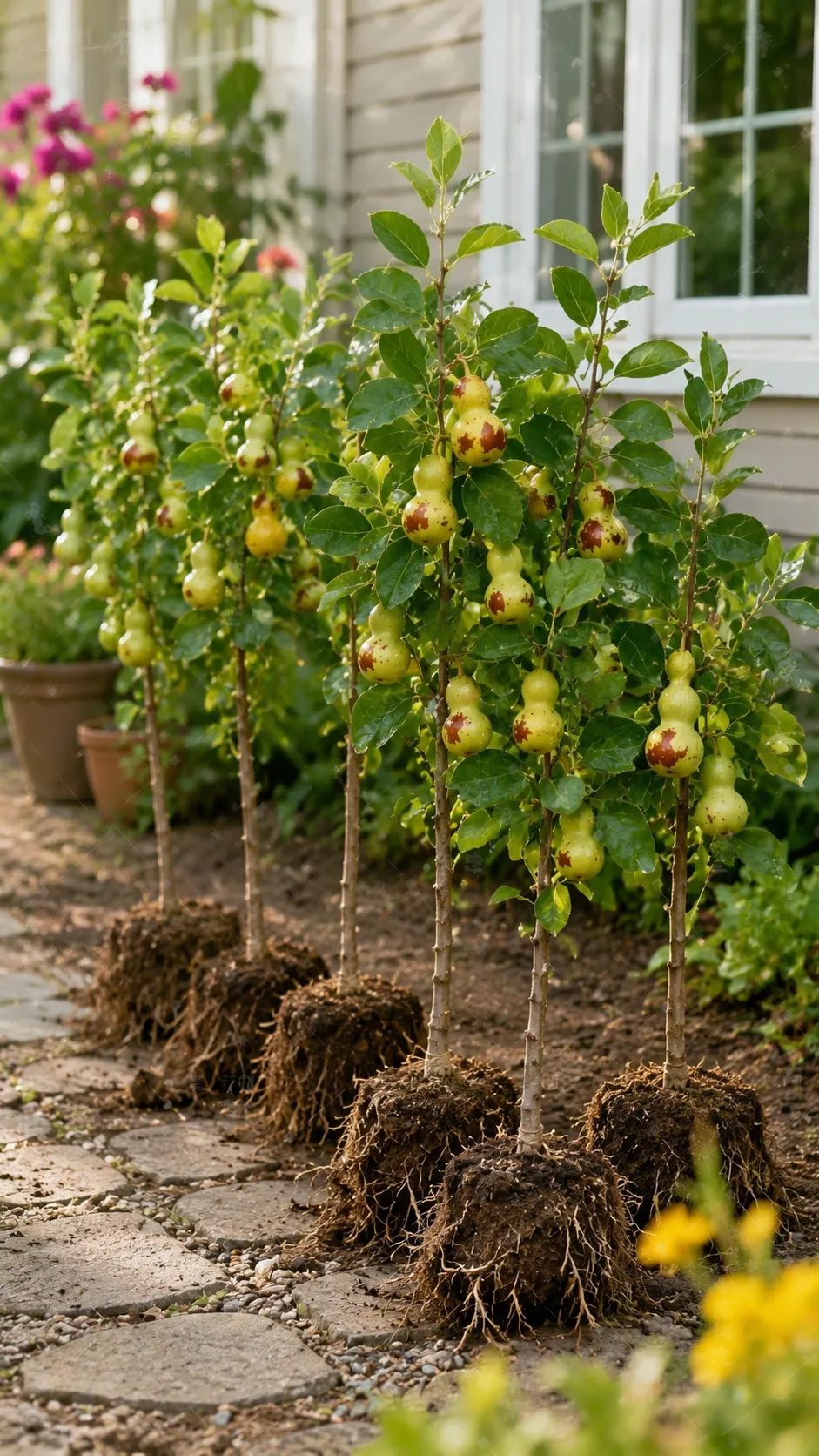 🌿 Semená vzácneho jujubového stromu v tvare tekvice – Plody majú tvar tekvice a sladkú a chrumkavú chuť.