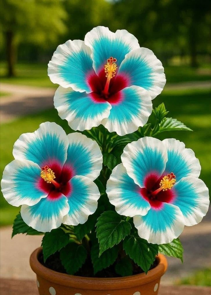 Vzácne semená ibišteka - Zimná výsadba v kvetináčoch na balkóne
