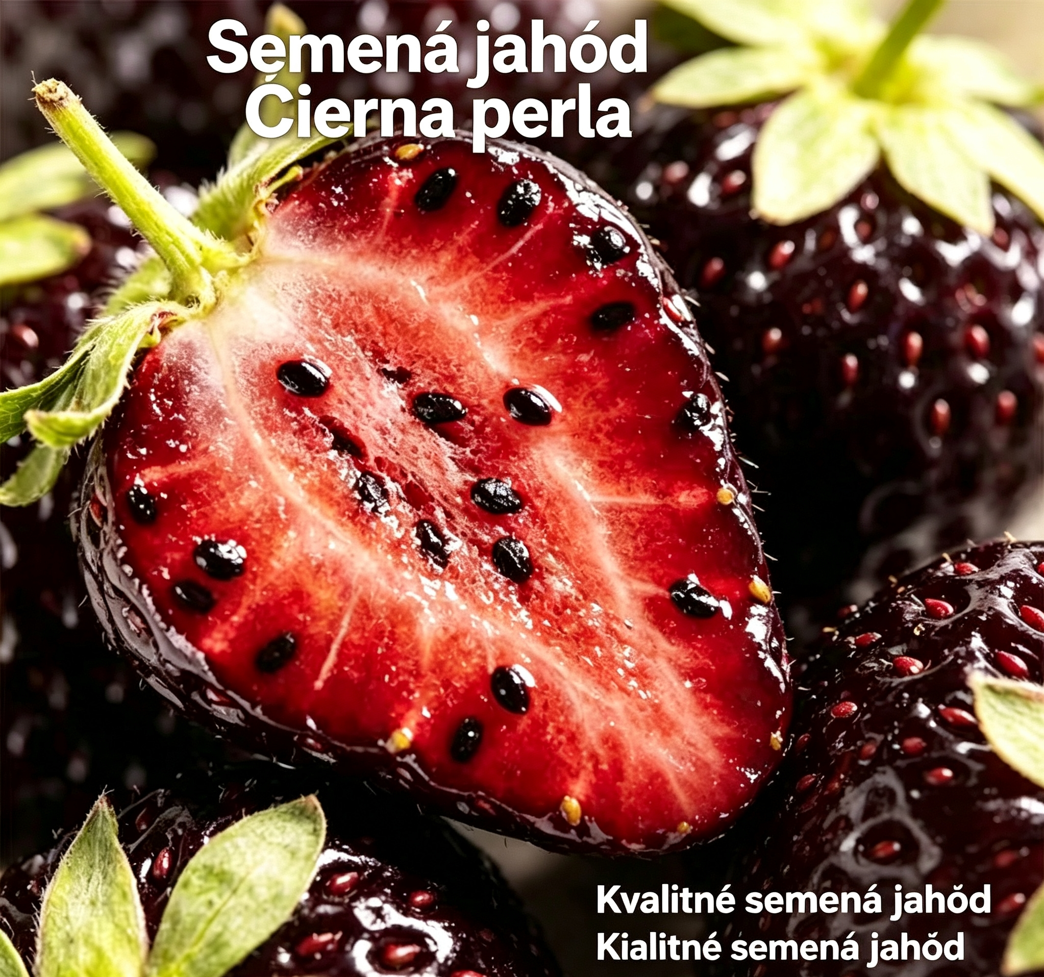 🔥⏰ Posledný deň propagácie semienok jahôd „Čierna Perla“! 🌱