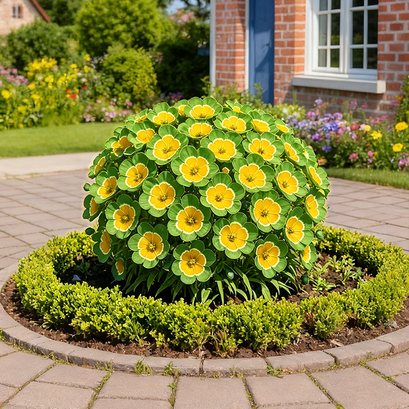🌸Červený kruhový klinček – žiarivé kvety pre úžasnú záhradu!