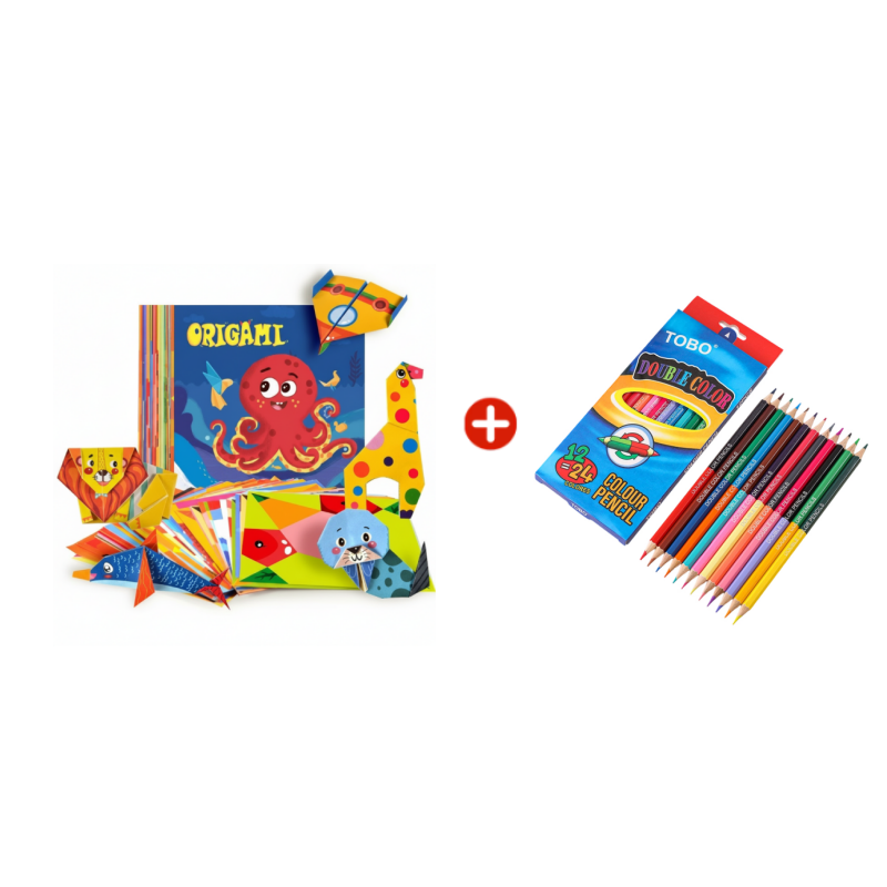 👶 1+1 ZADARMO 🧠 Detské vzdelávacie DIY origami remeslá ✂️✨