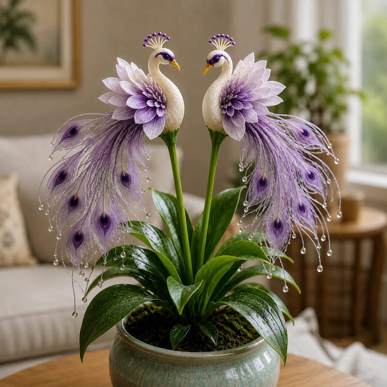 🦚 Semená orchidey Peacock – Živý klenot ✨