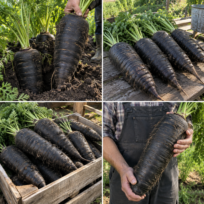 🥕Obrovská mrkva – záchranca medzi zimnou zeleninou