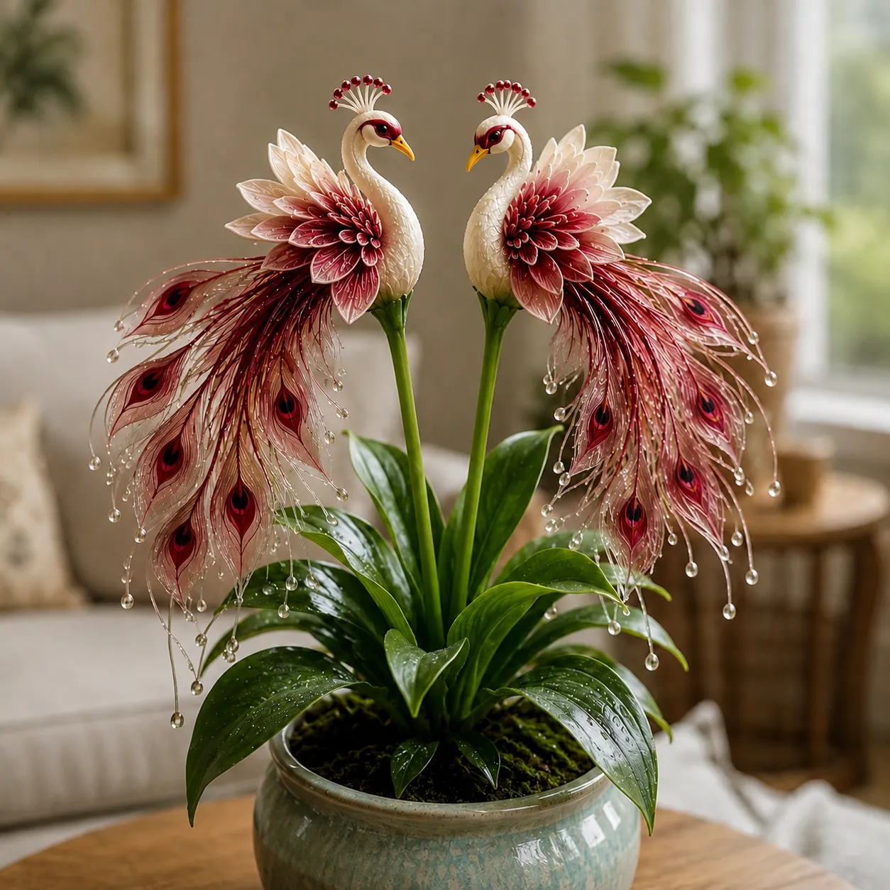 🦚 Semená orchidey Peacock – Živý klenot ✨