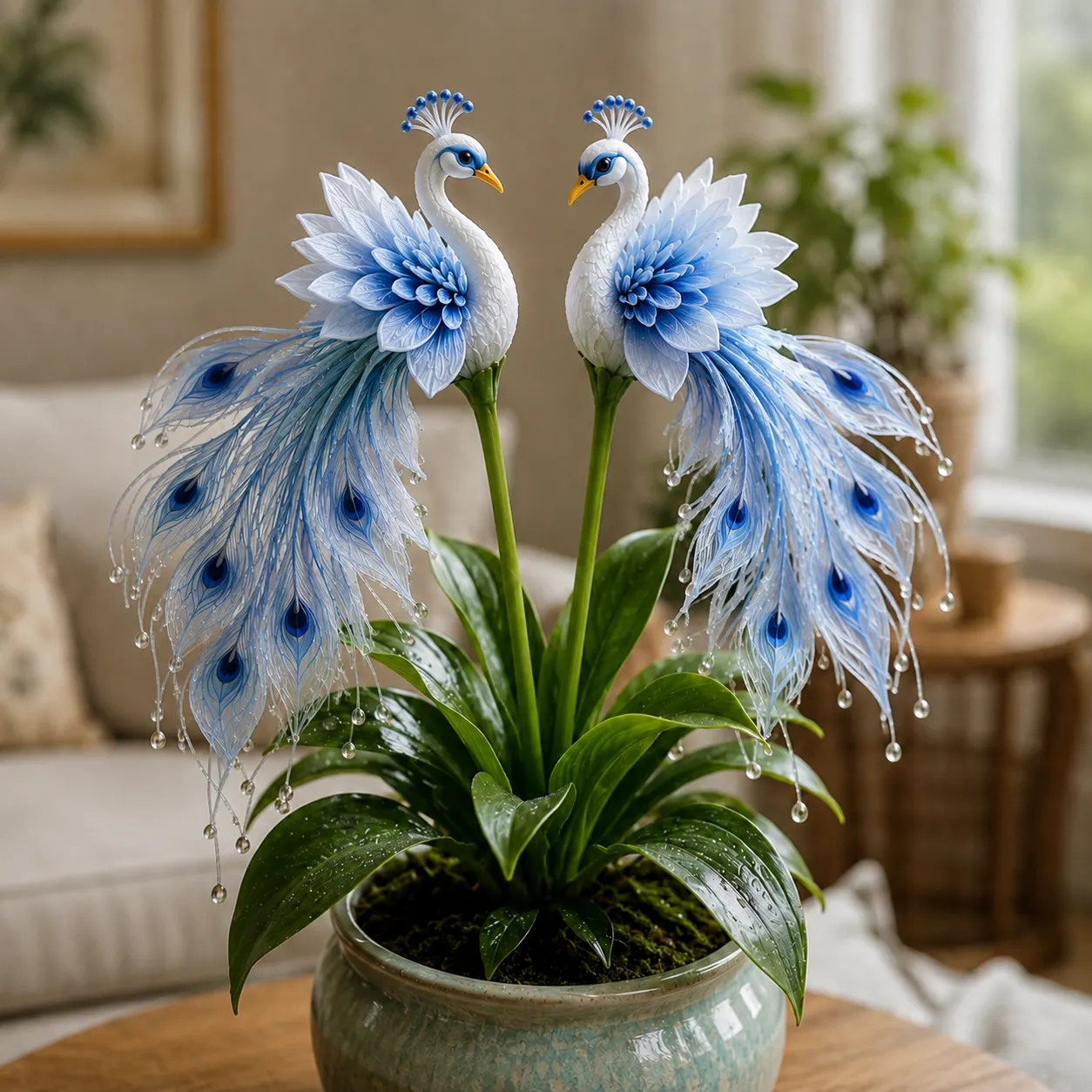 🦚 Semená orchidey Peacock – Živý klenot ✨