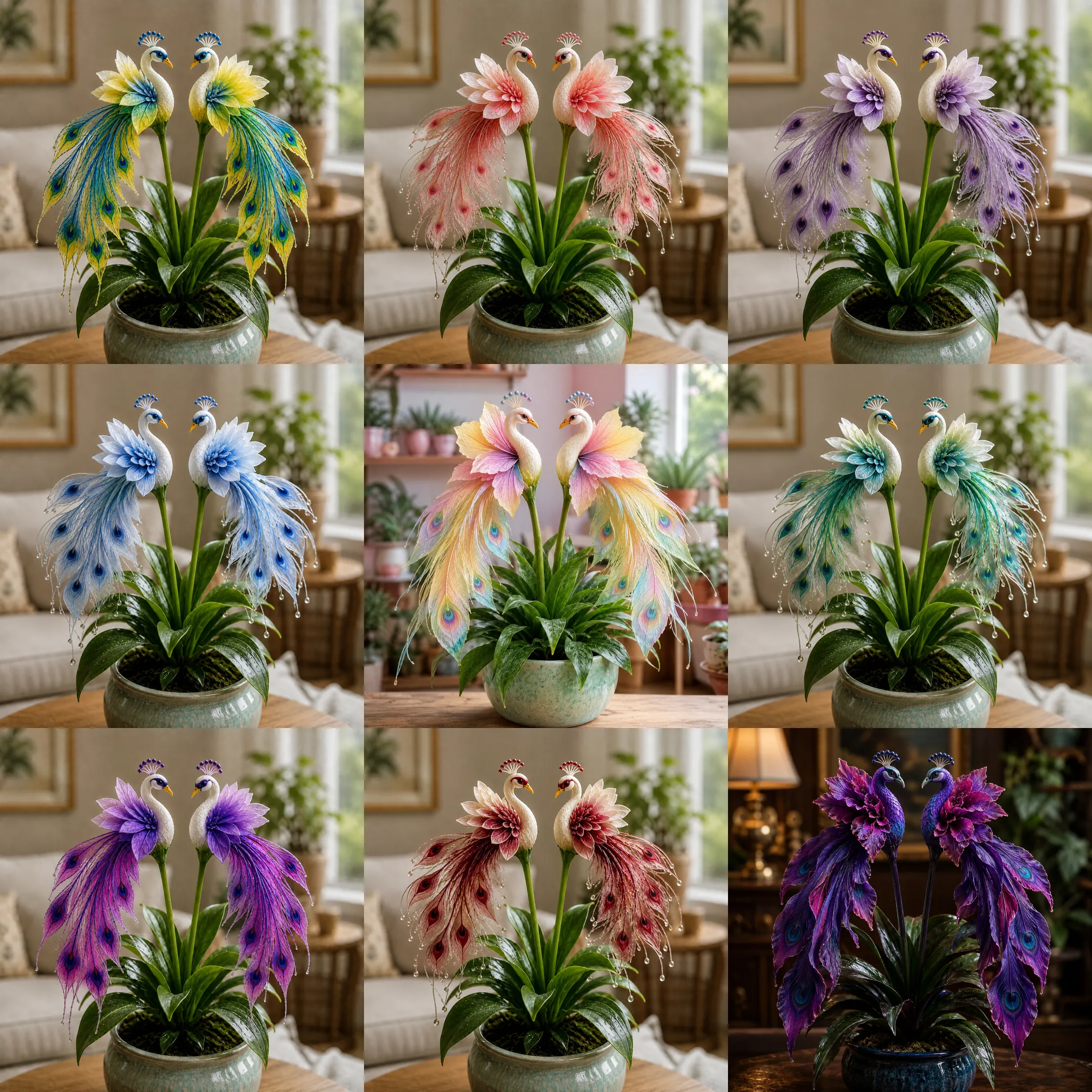🦚 Semená orchidey Peacock – Živý klenot ✨