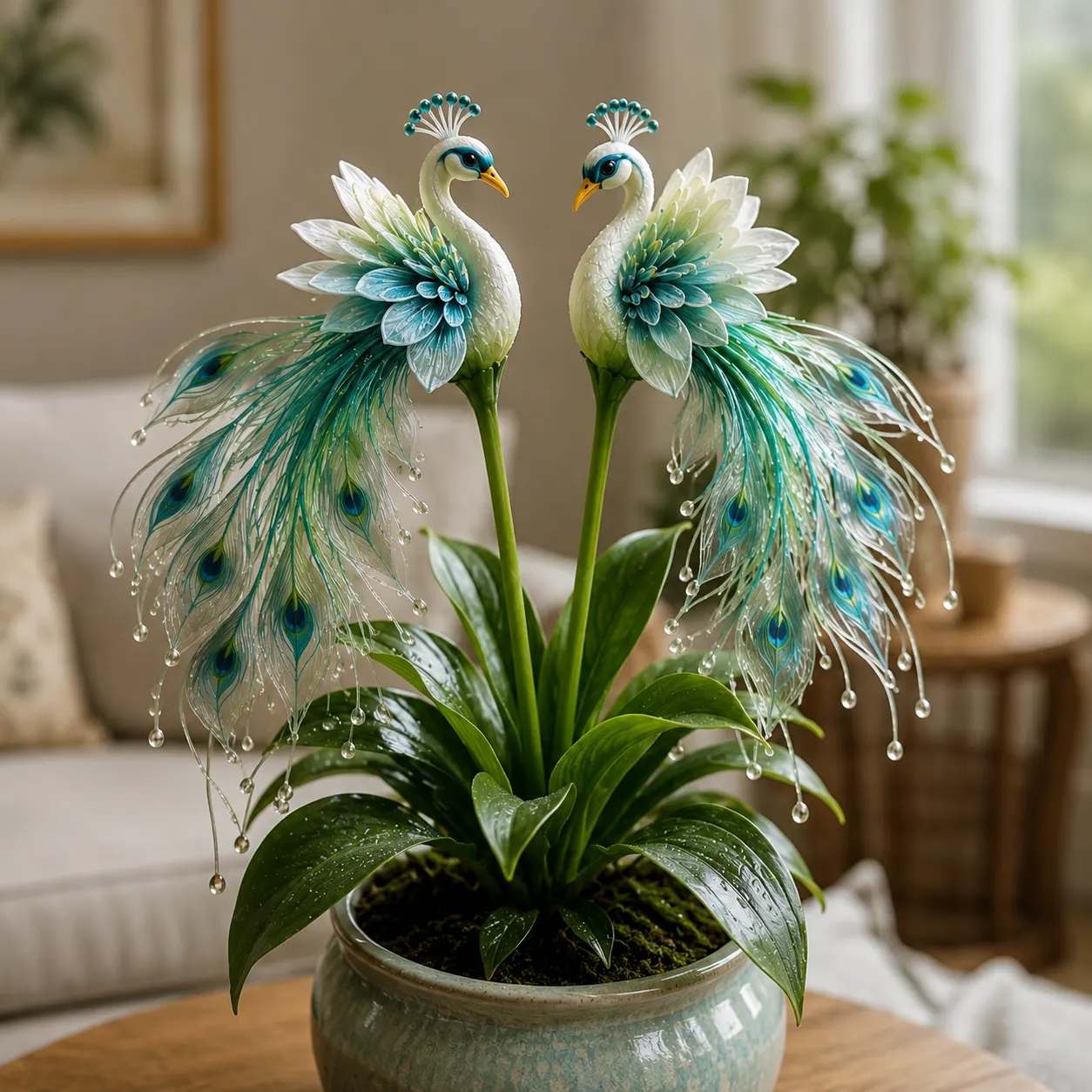 🦚 Semená orchidey Peacock – Živý klenot ✨