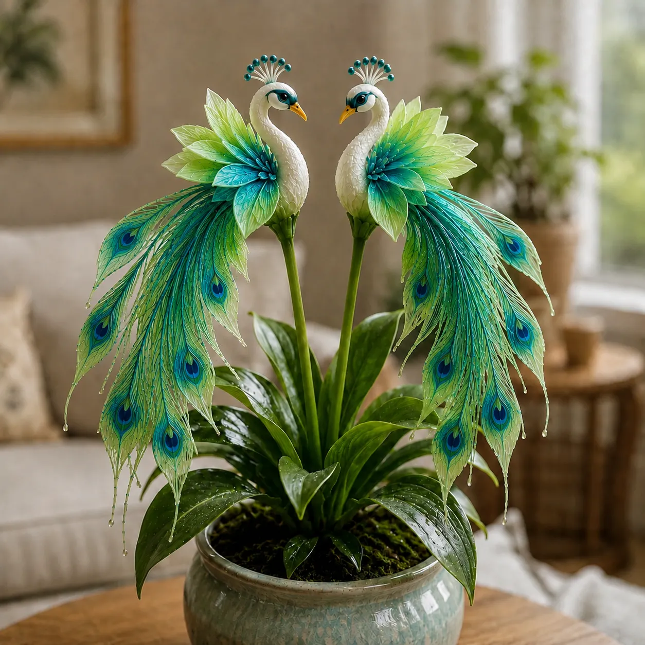 🦚 Semená orchidey Peacock – Živý klenot ✨