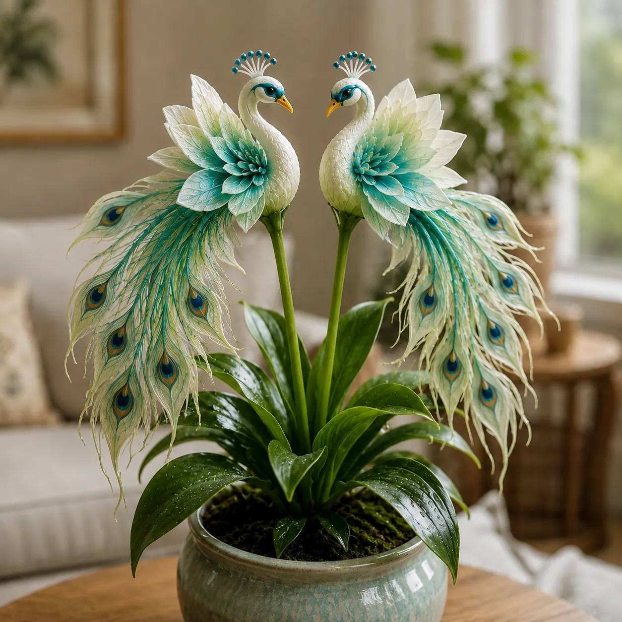 🦚 Semená orchidey Peacock – Živý klenot ✨