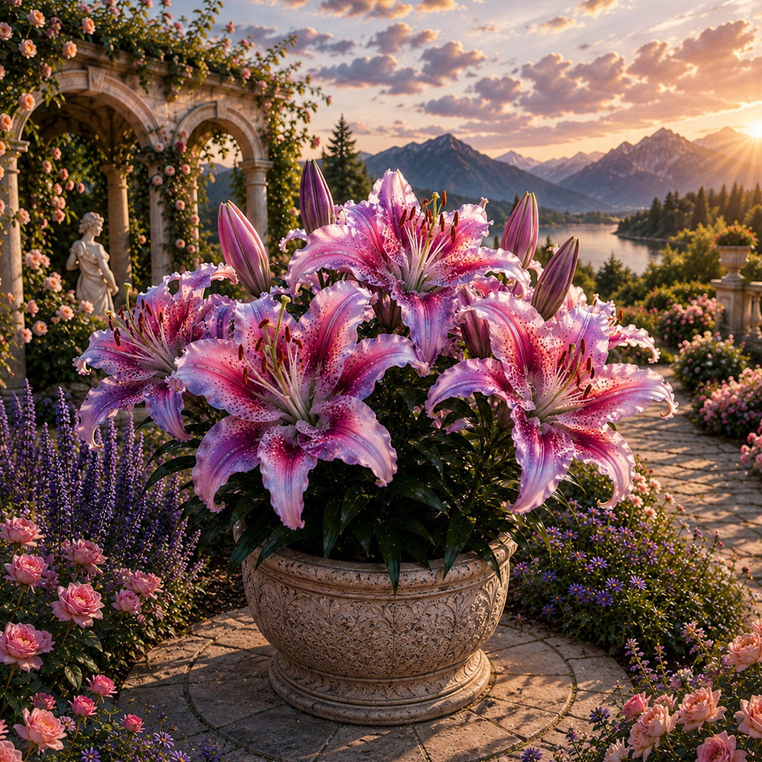 🌸Semená obrovských voňavých ľalií - pestujte si tie najelegantnejšie kvety vo vašej záhrade