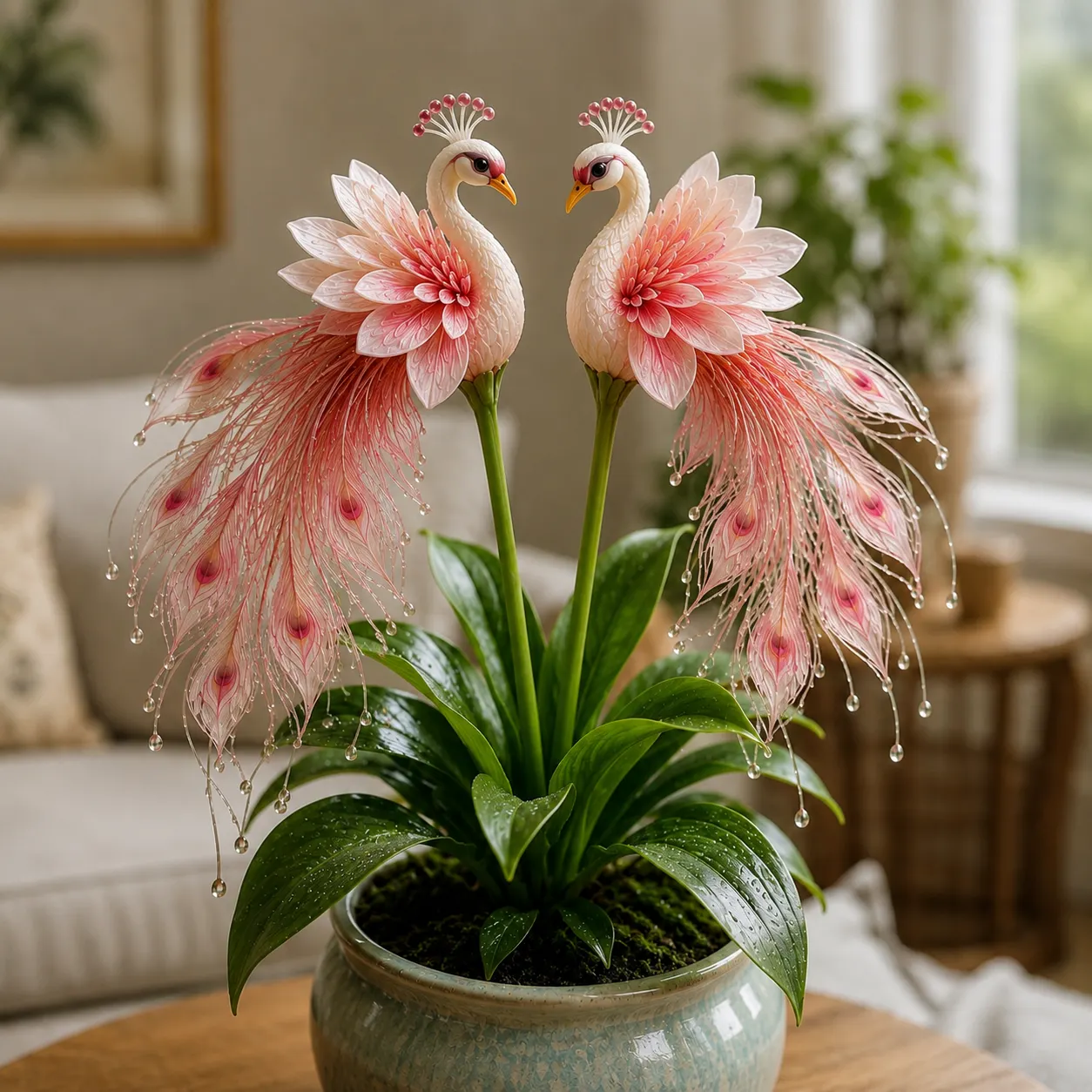 🦚 Semená orchidey Peacock – Živý klenot ✨