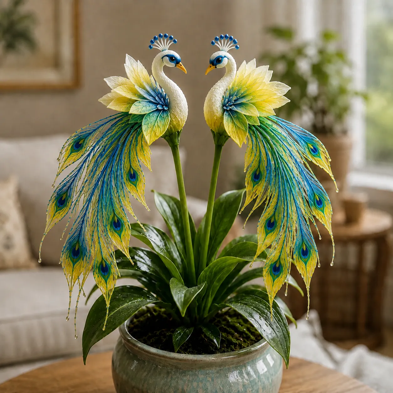 🦚 Semená orchidey Peacock – Živý klenot ✨