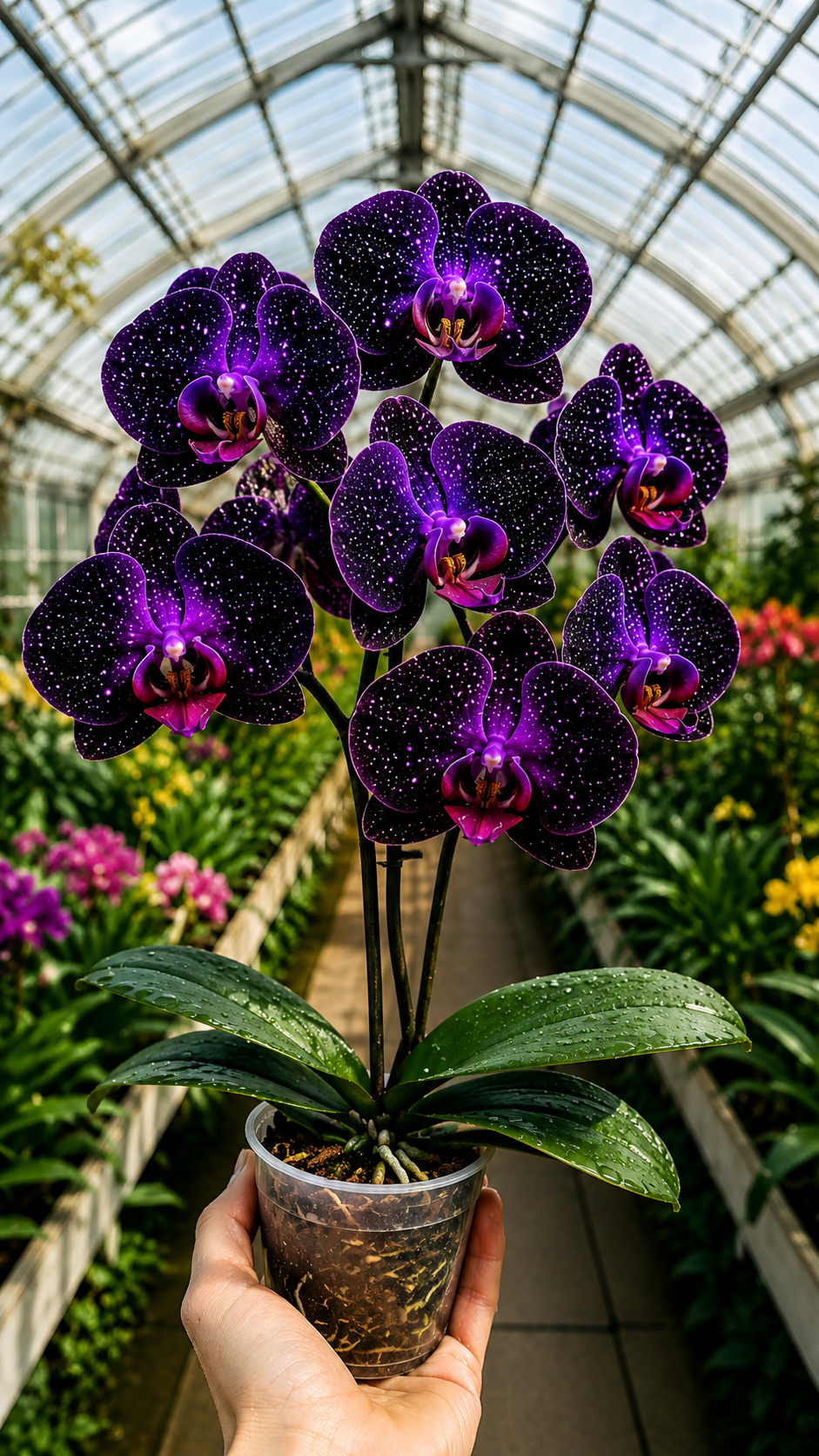 🦋💜 Vzácne semená orchidey Galaxy