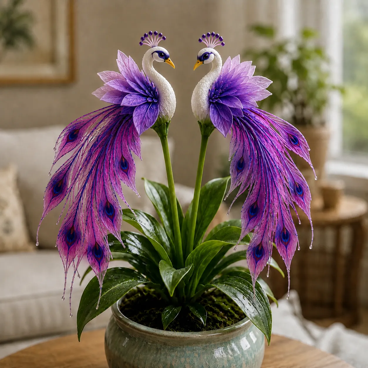 🦚 Semená orchidey Peacock – Živý klenot ✨