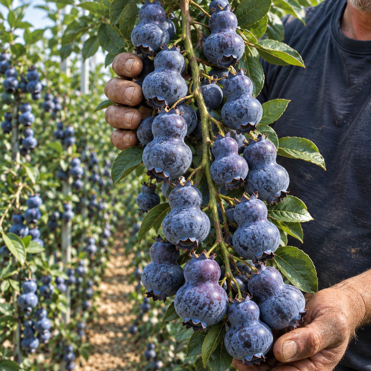 Vzácná semena borůvky Gourdberry – jedinečné plody se dvěma laloky
