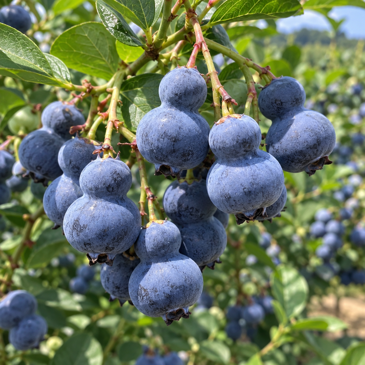 Vzácná semena borůvky Gourdberry – jedinečné plody se dvěma laloky